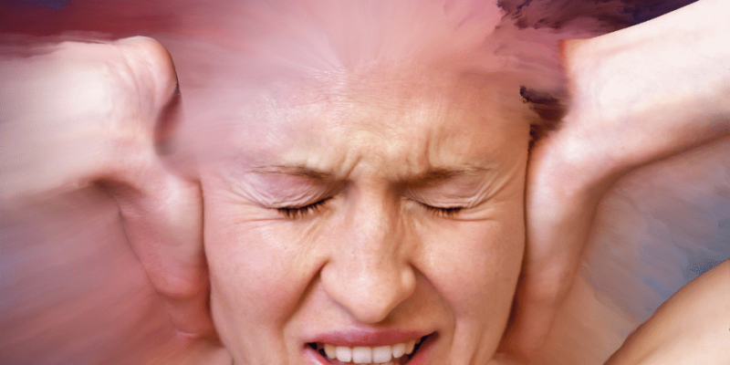Dispersé, stress, sous pression
